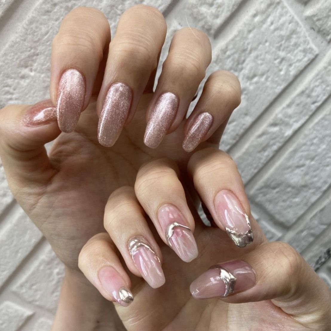 3月】 指先から春を先取り『ニュアンス×マグネット』 | 福山のエステ